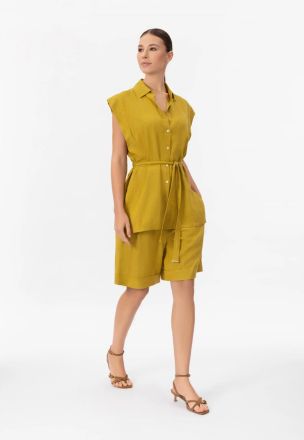 ДАМСКИ ЛЕНЕНЕН ПАНТАЛОН Shiny Linen BR26-02-LS MARC & ANDRE