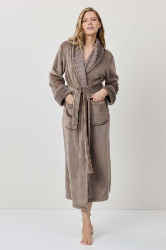 ХАЛАТ Demi taupe ARUELLE