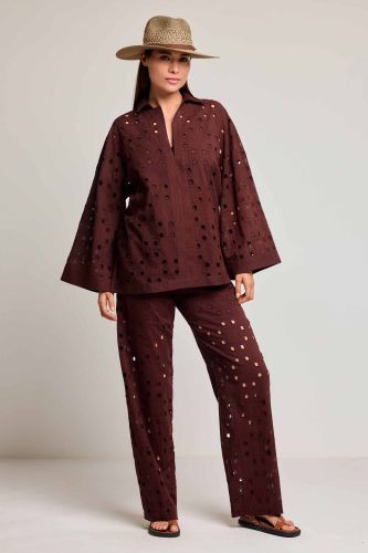 ДАМСКИ ТОП Simy DB26-076 БОРДО DAVID