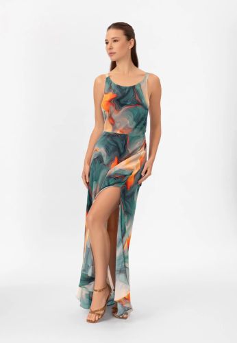 ЛЯТНА РОКЛЯ Sea Swirls LD26-05-2609 MARC & ANDRE