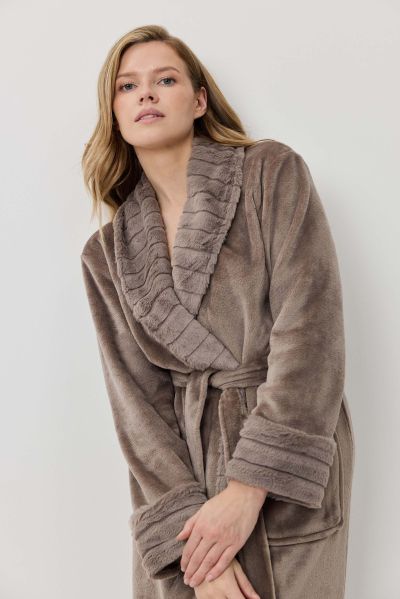 ХАЛАТ Demi taupe ARUELLE