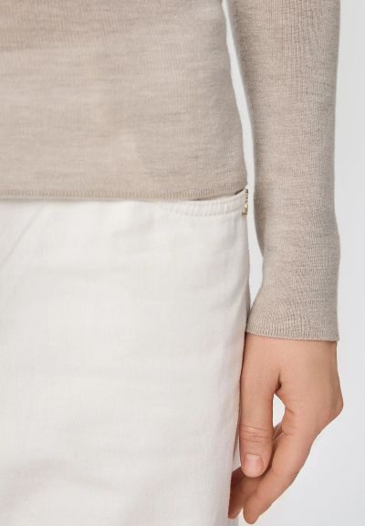 КАШМИРЕНА БЛУЗА Sheer Whisper W25-00MW1919 MARC & ANDRE