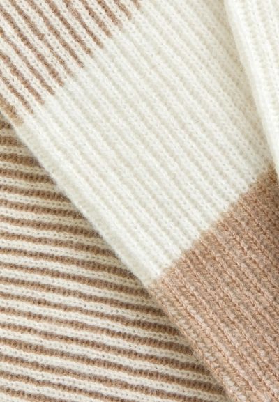 КАШМИРЕН ПУЛОВЕР Ribbed Rhythm W25-00CH0818 MARC & ANDRE