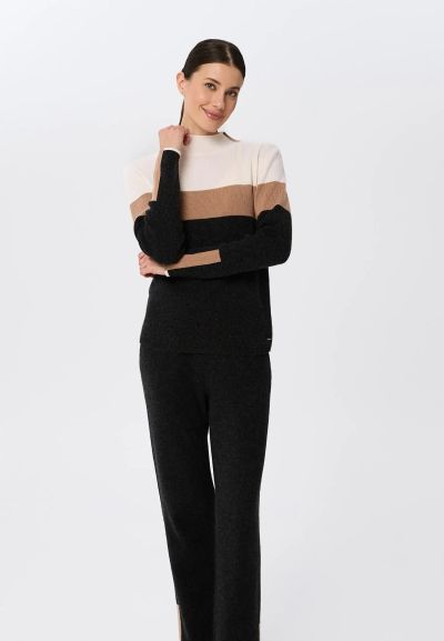 КАШМИРЕН ПУЛОВЕР Urban Block W25-00CH0519 MARC & ANDRE