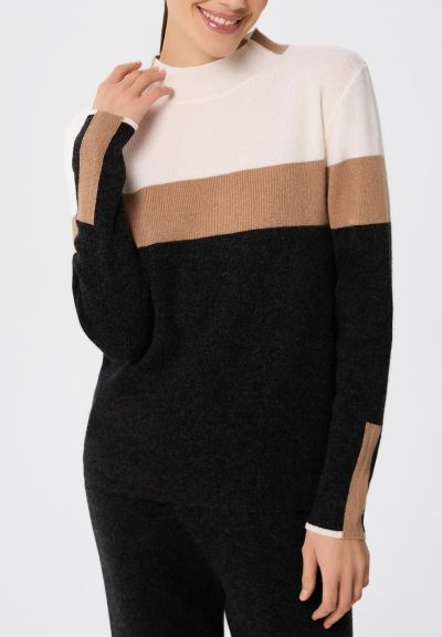 КАШМИРЕН ПУЛОВЕР Urban Block W25-00CH0519 MARC & ANDRE