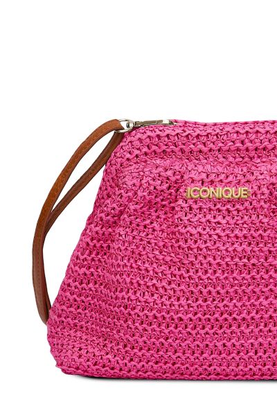 ДАМСКА ЛЯТНА ЧАНТА Lilith IC26-B06 FUCHSIA ICONIQUE