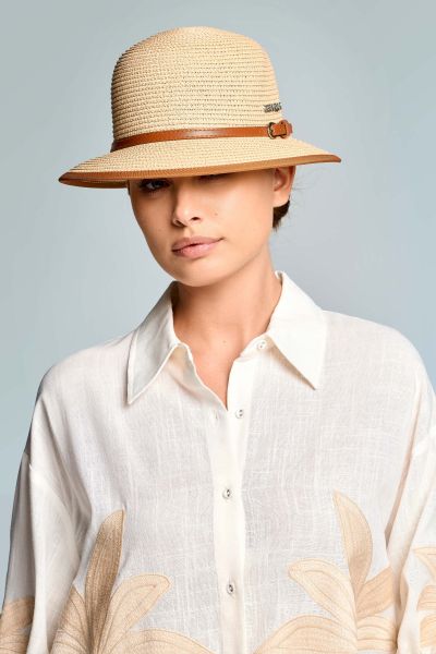 ДАМСКА ЛЯТНА ПЛАЖНА ШАПКА Zephyra IC26-A08 ICONIQUE