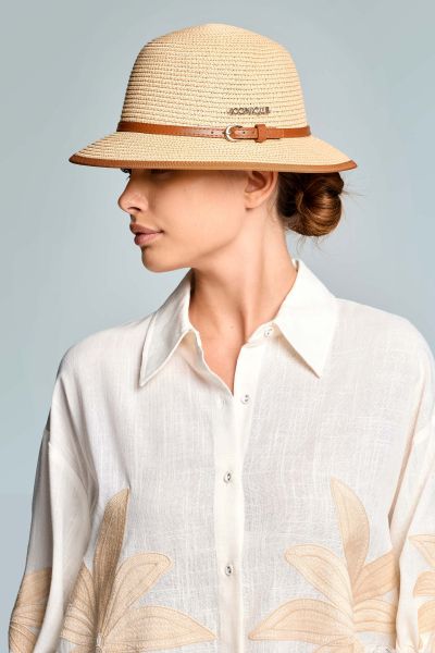 ДАМСКА ЛЯТНА ПЛАЖНА ШАПКА Zephyra IC26-A08 ICONIQUE