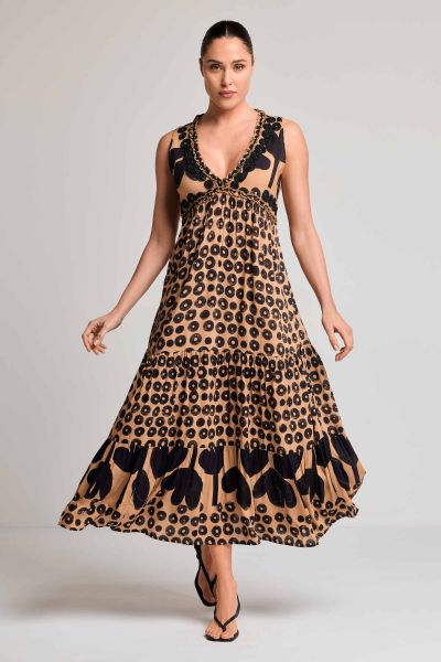 ЛЯТНА РОКЛЯ БЕЗ РЪКАВИ Bea DA26-052 DAVID