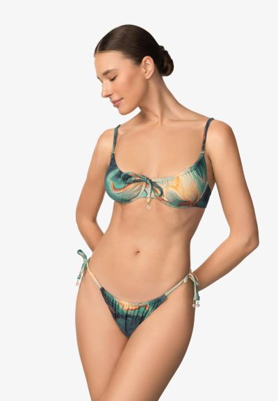 ДАМСКИ БАНСКИ ГОРНИЩЕ Sea Swirls L2609-Y-822 MARC & ANDRE