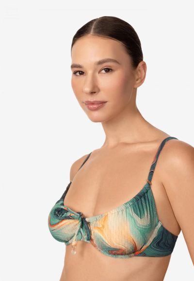 ДАМСКИ БАНСКИ ГОРНИЩЕ Sea Swirls L2609-Y-822 MARC & ANDRE