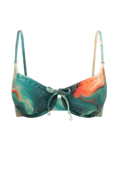 ДАМСКИ БАНСКИ ГОРНИЩЕ Sea Swirls L2609-Y-822 MARC & ANDRE