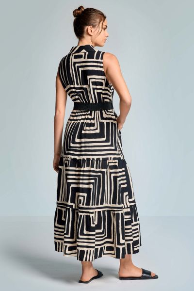 ЛЯТНА РОКЛЯ БЕЗ РЪКАВИ Ivana IC26-110 ICONIQUE