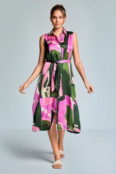 ЛЯТНА РОКЛЯ БЕЗ РЪКАВИ MORA IC26-099 ICONIQUE