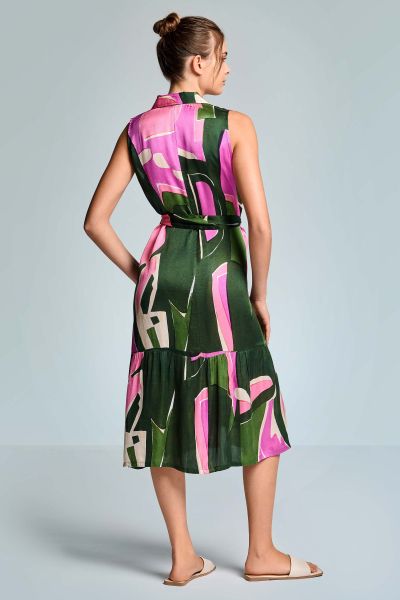 ЛЯТНА РОКЛЯ БЕЗ РЪКАВИ MORA IC26-099 ICONIQUE