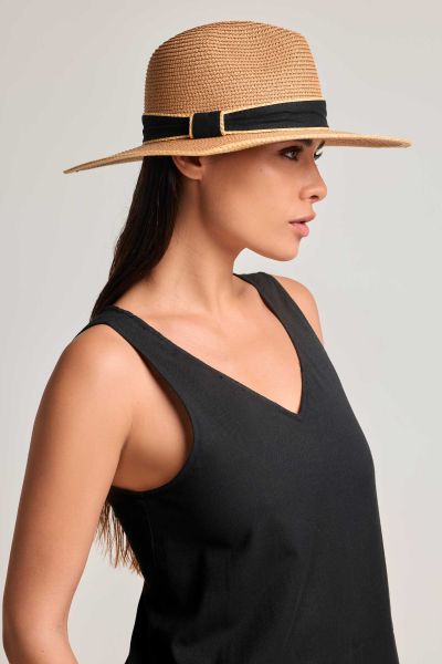 ПЛАЖНА ШАПКА Petal DB26-A07 ЧЕРНО DAVID