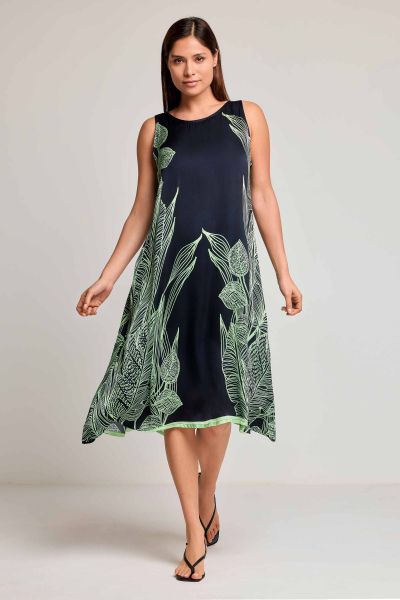 ЛЯТНА РОКЛЯ БЕЗ РЪКАВИ Flora DB26-093 DAVID