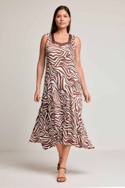 ЛЯТНА РОКЛЯ БЕЗ РЪКАВИ Elsie DB26-074 DAVID