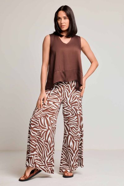 ДАМСКИ ТОП Nora DB26-004 КАФЯВО DAVID