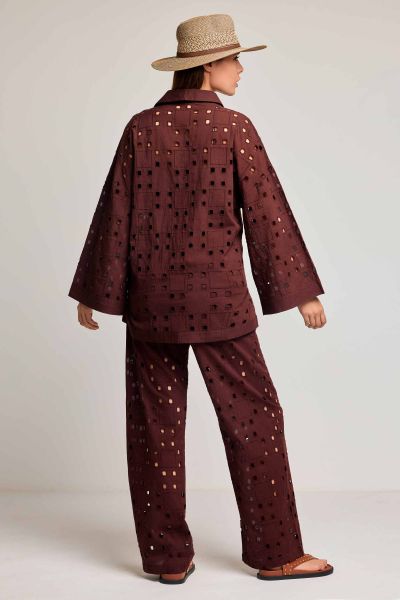 ДАМСКИ ТОП Simy DB26-076 БОРДО DAVID