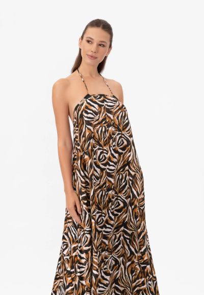 ЛЯТНА РОКЛЯ Eye of the Tiger  LD26-01-2601 MARC & ANDRE