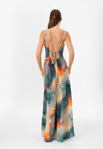 ЛЯТНА РОКЛЯ Sea Swirls LD26-05-2609 MARC & ANDRE