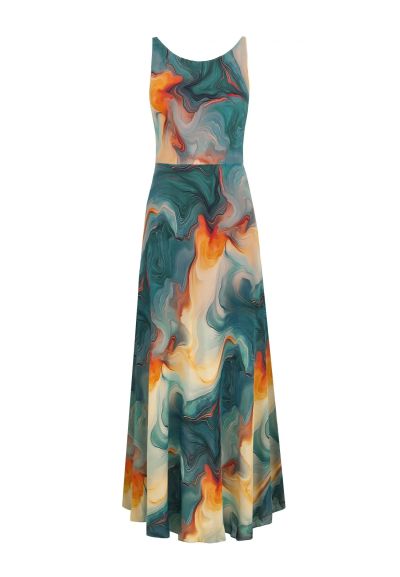 ЛЯТНА РОКЛЯ Sea Swirls LD26-05-2609 MARC & ANDRE