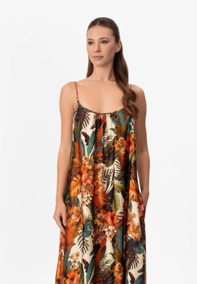 ЛЯТНА РОКЛЯ Zen Garden	LD26-03-2606 MARC & ANDRE