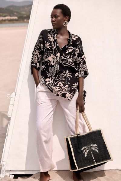 ЛЯТНА БЛУЗА Eva VI26-118 VACANZE ITALIANE