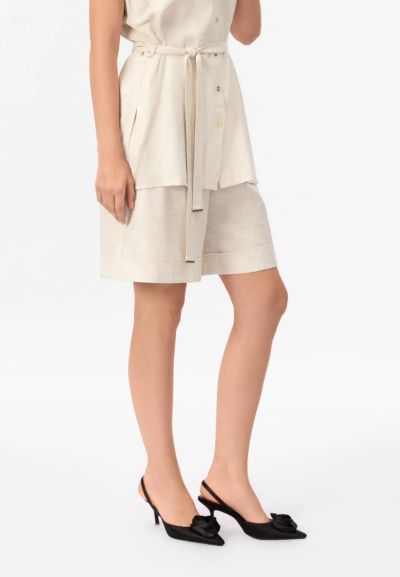 ДАМСКИ ЛЕНЕНЕН ПАНТАЛОН Shiny Linen BR26-01-LS MARC & ANDRE