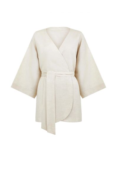 КИМОНО ЛЕН Shiny Linen BR26-01-SK MARC & ANDRE