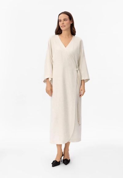 КИМОНО ЛЕН Shiny Linen BR26-01-TU MARC & ANDRE