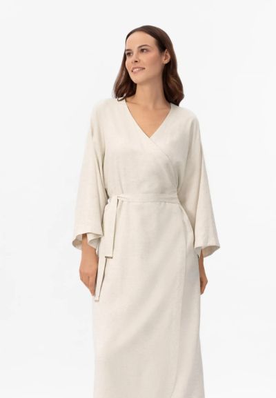 КИМОНО ЛЕН Shiny Linen BR26-01-TU MARC & ANDRE
