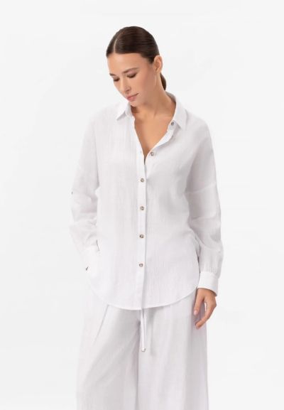 ДАМСКА ПАМУЧНА РИЗА Cotton Breeze LB26-02 MARC & ANDRE