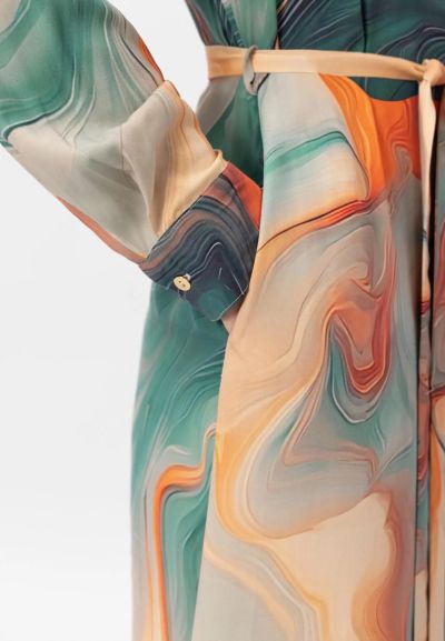 ЛЯТНА РОКЛЯ Sea Swirls LD26-04-2609 MARC & ANDRE